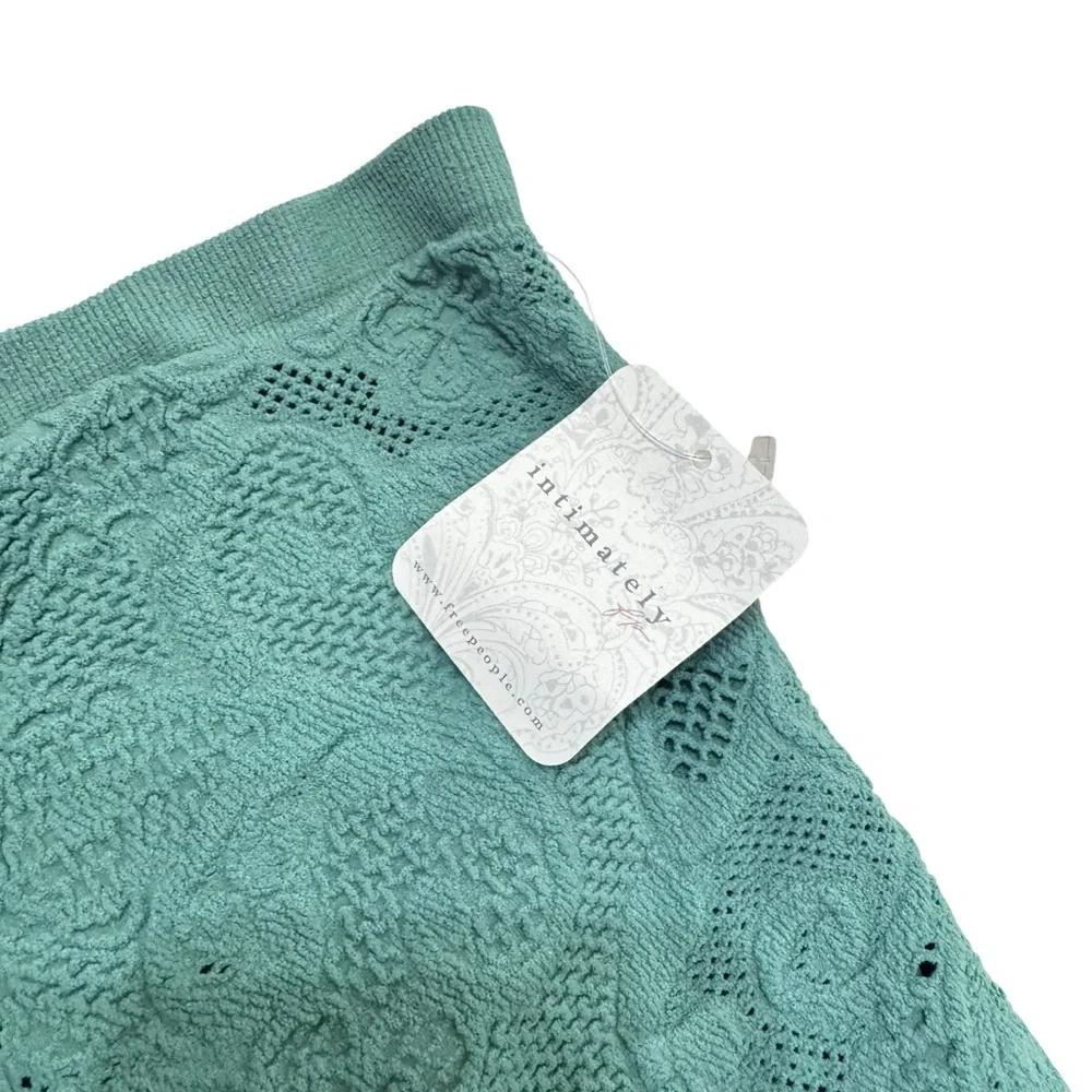 New Free People Intimately Meet In The Middle Tube Top in Green‎ Sz M/L